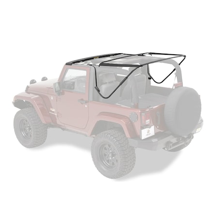 Bestop OE Style Replacement Bow & Frame Hardware Kit For Jeep 2010-2018 Wrangler JK 55000-01
